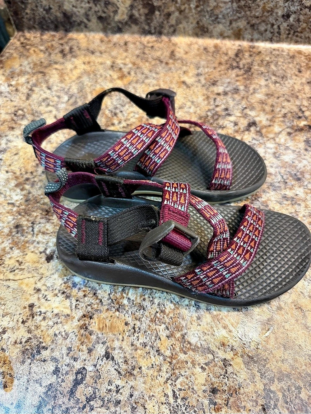 Chaco Z/Cloud Geometric Sport Sandals Child 13